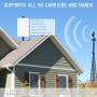 Antena 4G 5G LTE Exterior Mimo Direccional 698-2700 | 3300-4000 MHz Ganancia hasta 18 dBi con Conector SMA con Adaptador TS9