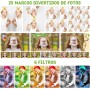 ARNSSIEN Camara Fotos Infantil,Camara de Fotos para Niños con Lente de 180°Flip y Pantalla IPS 2,4 Pulgadas,Juguete de