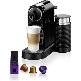 DeLonghi Nespresso Citiz EN267.BAE Cafetera con cápsulas, sistema de extracción especial, 1710 W, 1 L, plástico, Negro