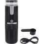 HUTSRAI Cafetera ElectróNica MáQuina de Espresso Recargable Cafetera PortáTil para AutomóVil Hacer Café Molido y Espresso Viajes