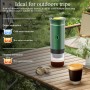 Cafetera Portátil 15 Bar Inalámbrica Multiusos – Máquina de Café Espresso con 3 en 1 (para Cápsulas Nespresso/Otras/Café