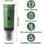 Cafetera Portátil 15 Bar Inalámbrica Multiusos – Máquina de Café Espresso con 3 en 1 (para Cápsulas Nespresso/Otras/Café