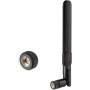 Bingfu Antena 4G LTE Celular SMA Macho Antena 6dBi (Paquete de 2) Compatible con 4G LTE Wireless CPE Router Hotspot Cellular