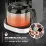 Barista Cafetera de filtro con molinillo con jarra térmica, incluye jarra térmica para hasta 10 tazas grandes de café, para