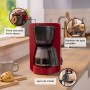 Bosch - Cafetera de Goteo, Jarra de Cristal Ergonómica, Depósito de Agua Extraible, Filtro Extraible, Apagado Automático, Anti