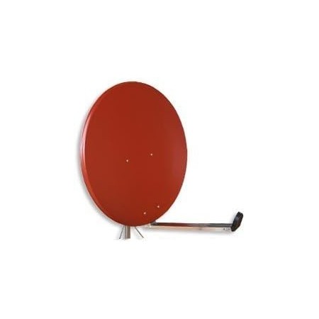 Antena de 75 x 80 cm Alu rojo Gibertini