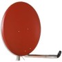 Antena de 75 x 80 cm Alu rojo Gibertini