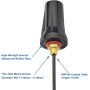 Bingfu Antena 4G LTE para Exteriores 5dBi Impermeable Antena de Montaje en Pared con SMA Hembra a Doble SMA Macho Cable Divisor