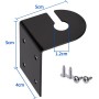 Bingfu Antena 4G LTE para Exteriores 5dBi Impermeable Antena de Montaje en Pared con SMA Hembra a Doble SMA Macho Cable Divisor
