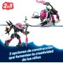 LEGO DREAMZzz 2 en 1 Mateo vs. Meca con Cibercerebro - Robot de Juguete Modular Convertible a Figura de Escorpion - Minifiguras