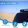 Tuesoa Detalles del Plata UHF 400-470 MHz 200W 5.5Db Sl-16-259 Antena de Radio de Coche Movil