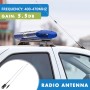 Tuesoa Detalles del Plata UHF 400-470 MHz 200W 5.5Db Sl-16-259 Antena de Radio de Coche Movil