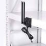 Silriku Antena 4G LTE TS9 C Base Magnética MIMO Antena 6DBi para MiFi Mobile Hotspot Router E5577 E5573 (TS9)