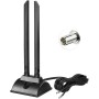 Silriku Antena 4G LTE TS9 C Base Magnética MIMO Antena 6DBi para MiFi Mobile Hotspot Router E5577 E5573 (TS9)