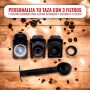 SOGO Cafetera Cápsulas 3 en 1 - Cafetera Multicápsulas con Adaptador Nespresso, Dolce Gusto y Starbucks - Máquina de Café,