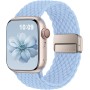 Higgs Correa Deportiva de Nylon Elástico Compatible con Apple Watch 38mm/40mm/41mm/42mm/44mm/45mm/46mm/49mm Unisex -Correas para