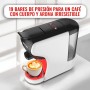 SOGO Cafetera Cápsulas 3 en 1 - Cafetera Multicápsulas con Adaptador Nespresso, Dolce Gusto y Starbucks - Máquina de Café,