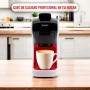 SOGO Cafetera Cápsulas 3 en 1 - Cafetera Multicápsulas con Adaptador Nespresso, Dolce Gusto y Starbucks - Máquina de Café,