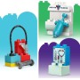 LEGO Duplo | Disney y Pixar Visita de Mcqueen al Taller de Doc - Coche de Carreras de Juguete de Cars, Autolavado de Coches y
