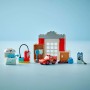 LEGO Duplo | Disney y Pixar Visita de Mcqueen al Taller de Doc - Coche de Carreras de Juguete de Cars, Autolavado de Coches y