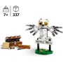 LEGO Harry Potter Hedwig en el Número 4 de Privet Drive Juguete de Fantasía con Figura de Lechuza para el Juego de Roles,