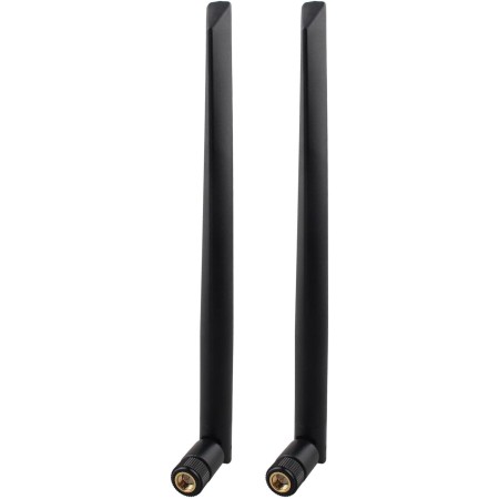 Futheda 2 Piezas Antena 4G LTE SMA Macho Antena 6dBi Compatible con 4G LTE Wireless CPE Router Hotspot Cellular Gateway