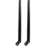 Futheda 2 Piezas Antena 4G LTE SMA Macho Antena 6dBi Compatible con 4G LTE Wireless CPE Router Hotspot Cellular Gateway