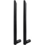 Futheda 2 Piezas Antena 4G LTE SMA Macho Antena 6dBi Compatible con 4G LTE Wireless CPE Router Hotspot Cellular Gateway