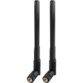 Futheda 2 Piezas Antena 4G LTE SMA Macho Antena 5dBi para Orange Vodafone Huawei Netgear ZTE 4G LTE Router Gateway Teléfono de