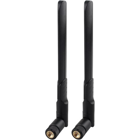 Futheda 2 Piezas Antena 4G LTE SMA Macho Antena 5dBi para Orange Vodafone Huawei Netgear ZTE 4G LTE Router Gateway Teléfono de