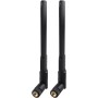 Futheda 2 Piezas Antena 4G LTE SMA Macho Antena 5dBi para Orange Vodafone Huawei Netgear ZTE 4G LTE Router Gateway Teléfono de