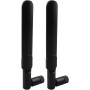 Futheda 2 Piezas Antena 4G LTE SMA Macho Antena 5dBi para Orange Vodafone Huawei Netgear ZTE 4G LTE Router Gateway Teléfono de