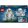 LEGO Harry Potter Hedwig en el Número 4 de Privet Drive Juguete de Fantasía con Figura de Lechuza para el Juego de Roles,