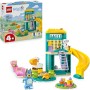 LEGO Bluey Diversión en el Parque de Juegos con Bluey y Chloe - Juguete Educativo para Niñas y Niños de 4+ Años - 2 Minifiguras