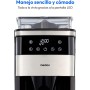 MEDION Cafetera eléctrica de con molinillo y jarra de cristal (1,5 l, máx. 12 tazas, 8 niveles de molienda, máx. 1050 W,