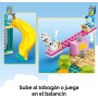 LEGO Bluey Diversión en el Parque de Juegos con Bluey y Chloe - Juguete Educativo para Niñas y Niños de 4+ Años - 2 Minifiguras
