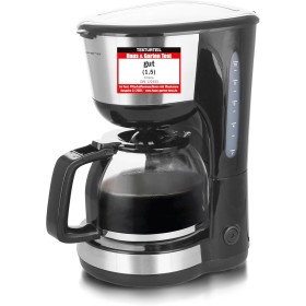 Emerio CME-122933, cafetera de filtro, 1,25 l para hasta 10 tazas de café recién hecho, filtro permanente extraíble, función