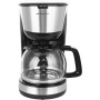 Emerio CME-122933, cafetera de filtro, 1,25 l para hasta 10 tazas de café recién hecho, filtro permanente extraíble, función