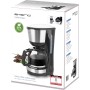 Emerio CME-122933, cafetera de filtro, 1,25 l para hasta 10 tazas de café recién hecho, filtro permanente extraíble, función