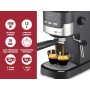 beper P101CAF100 Cafetera Espresso Duetta, 1100W, Compatible con monodosis y café en polvo, Cafetera con brazo de salida doble,