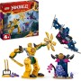 LEGO Ninjago Meca de Combate de Arin, Set de Juguete Ninja Infantil con Minifigura de Personaje de la Serie con Catana y Figura
