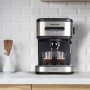 Taurus Mercucio - Cafetera espresso 20 Bar, programable, parada automática, 850W, BPA free, apagado automático, 1.50L,