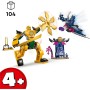 LEGO Ninjago Meca de Combate de Arin, Set de Juguete Ninja Infantil con Minifigura de Personaje de la Serie con Catana y Figura