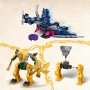 LEGO Ninjago Meca de Combate de Arin, Set de Juguete Ninja Infantil con Minifigura de Personaje de la Serie con Catana y Figura