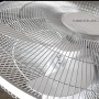 Cecotec Ventilador de Pie EnergySilence 500. 40 W, 5 Aspas de 40 cm de diámetro, Oscilante, 3 Velocidades, Altura Ajustable de