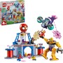 LEGO Marvel Cuartel General Arácnido del Equipo Spidey Juguetes de Superhéroes para Niños y Niñas de 4 Años o Más y Fans, Spidey