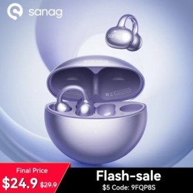 Sanag S6S Clip libre auricular abierto sonido 3D auriculares Bluetooth