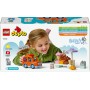 LEGO Duplo Bluey Excursión a la Heladería con Bluey - Juego Educativo con Coche de Juguete, Puesto de Helados y 2 Figuras Inc.