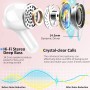 Auriculares Inalámbricos Bluetooth, 2025 Auriculare Bluetooth 5.4 HiFi Estéreo con 4 ENC Mic, Cascos Inalambricos Bluetooth