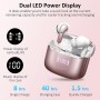 Auriculares Inalámbricos Bluetooth, 2025 Auriculare Bluetooth 5.4 HiFi Estéreo con 4 ENC Mic, Cascos Inalambricos Bluetooth